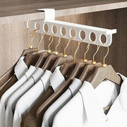 Trade Shop - Gancio Per Grucce Appendiabiti Pantaloni Sciarpe Organizzatore Salvaspazio Resistente -