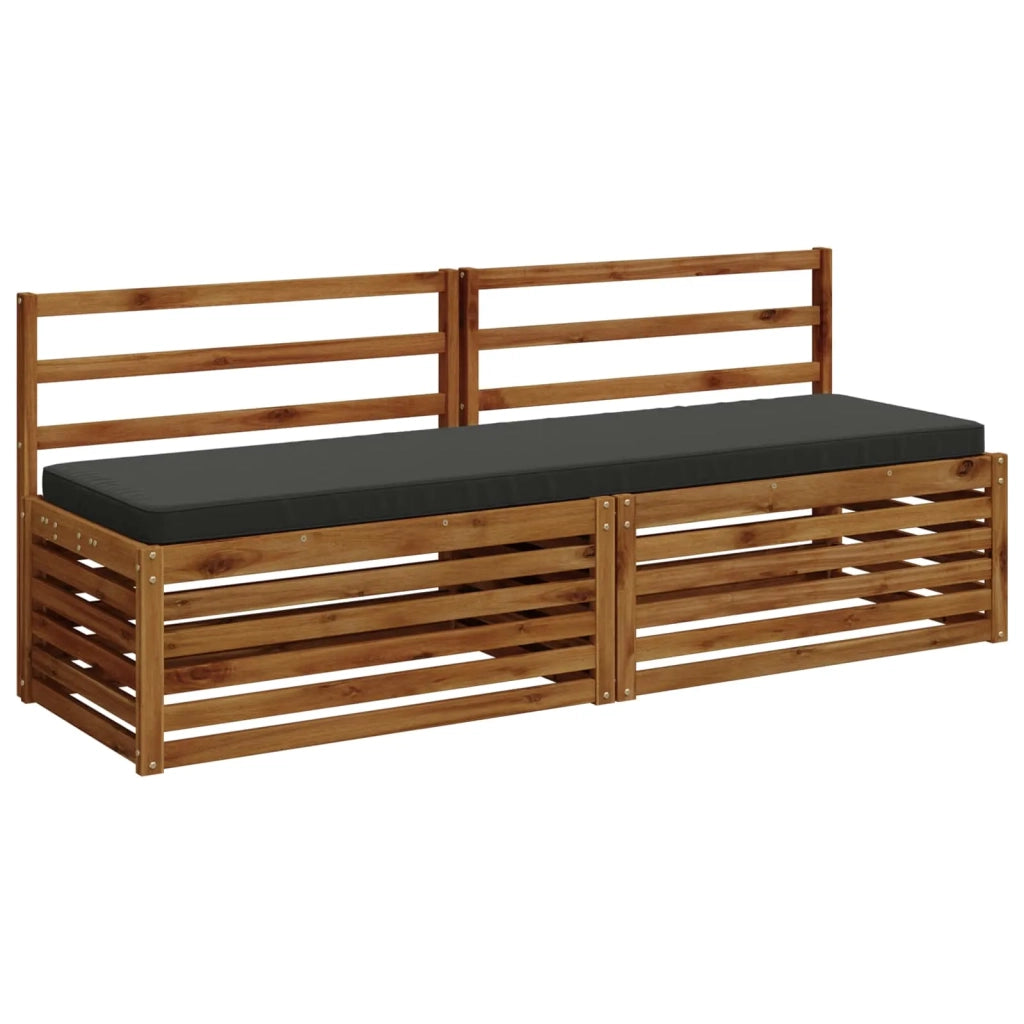 Cuscino per Panchina a 1 Pezzo VUGHT 100% Poliestere Antracite 952178