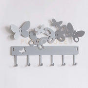 porta chiavi butterfly Alluminio in Ferro 31x17cmh