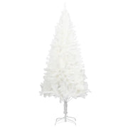 Albero di Natale Artificiale con Aghi Realistici Bianco 210 cm 321024