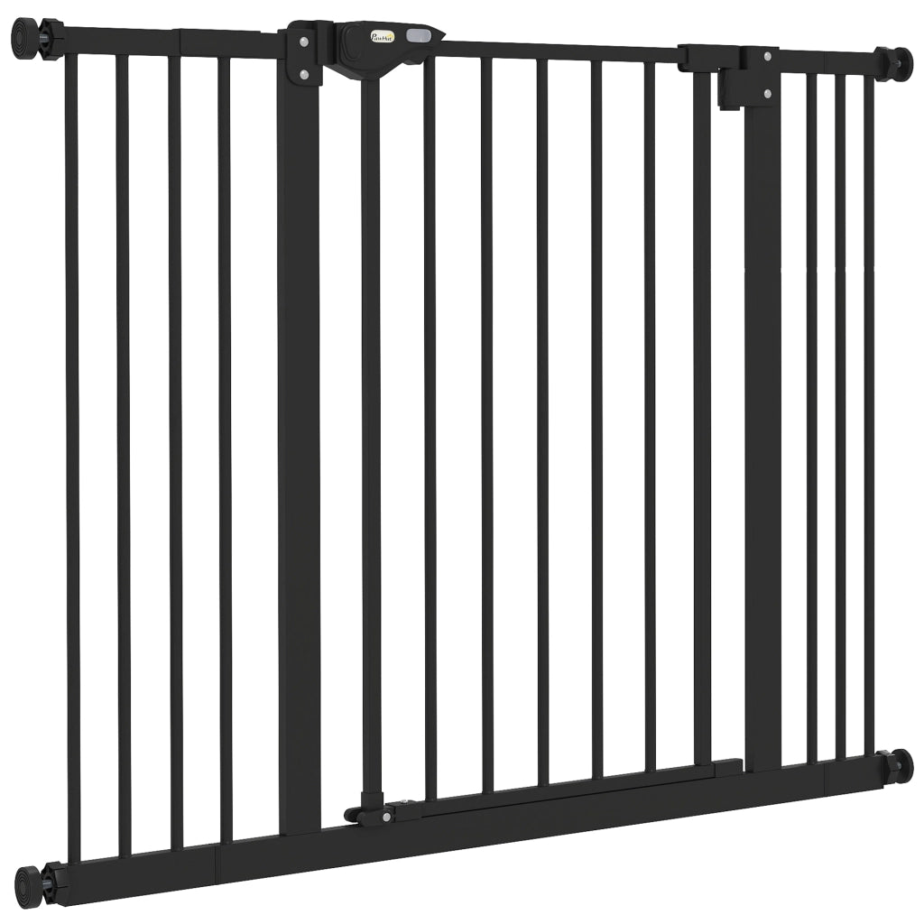 Cancellino per Cani Regolabile ¨C Minimal ¨C Nero, 100 cm