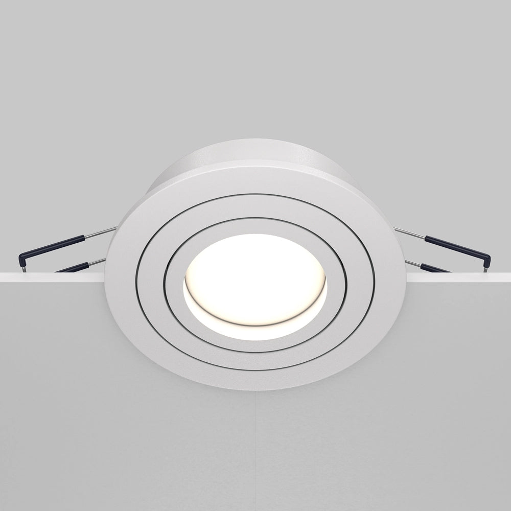 Maytoni Atom faretto da incasso soffitto bianco GU10