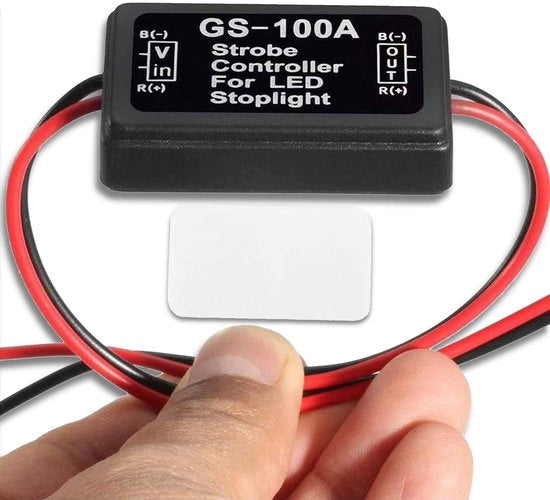 Pannello di controllo di scintillio flash - Modulo di scintillazione LED - Protezione IP65 - Accessorio di sicurezza per veicoli - Illuminazione di sicurezza