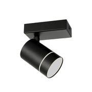 Faretto soffitto moderno nero orientabile LED 5W Selma