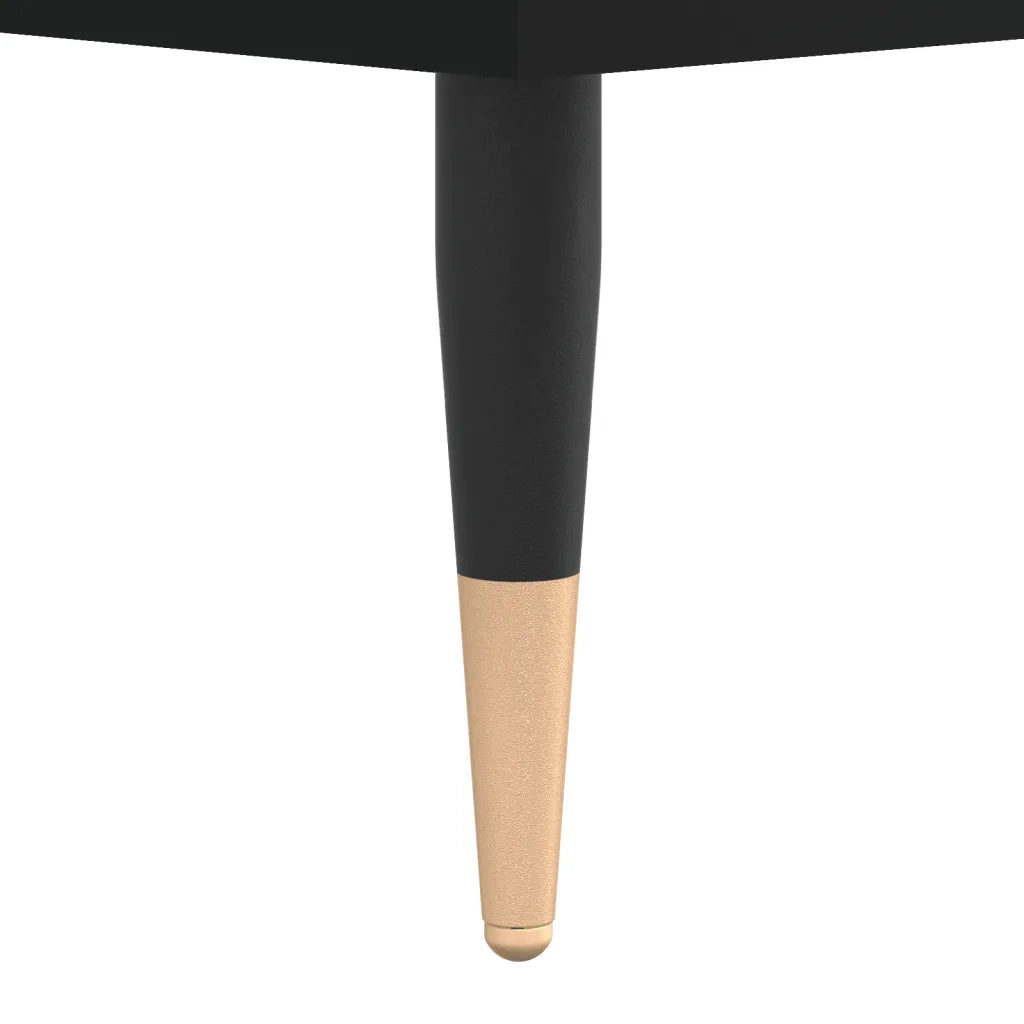 Scarpiera | Mobile per scarpe Nera 40x36x105 cm in Legno Multistrato
