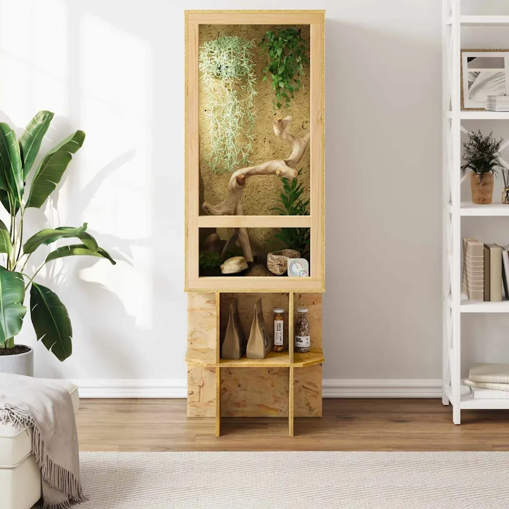 Terrario Marrone 50 x 50 x 150 cm OSB 3397891