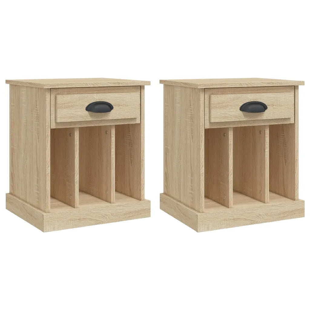 Comodini 2 pz Rovere Sonoma 43x36x50 cm 816351