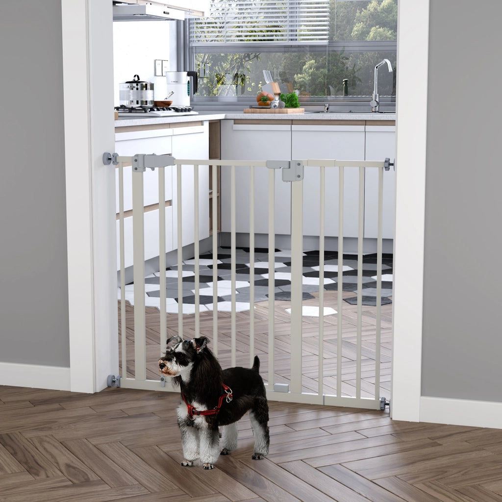 Cancelletto per Cani Estensibile ¨C Minimal ¨C Bianco 76.2cm