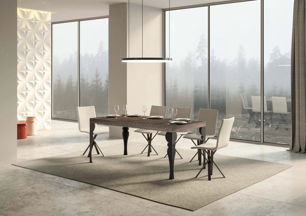 Tavolo Allungabile 160-264x90x77 cm Paxon Noce