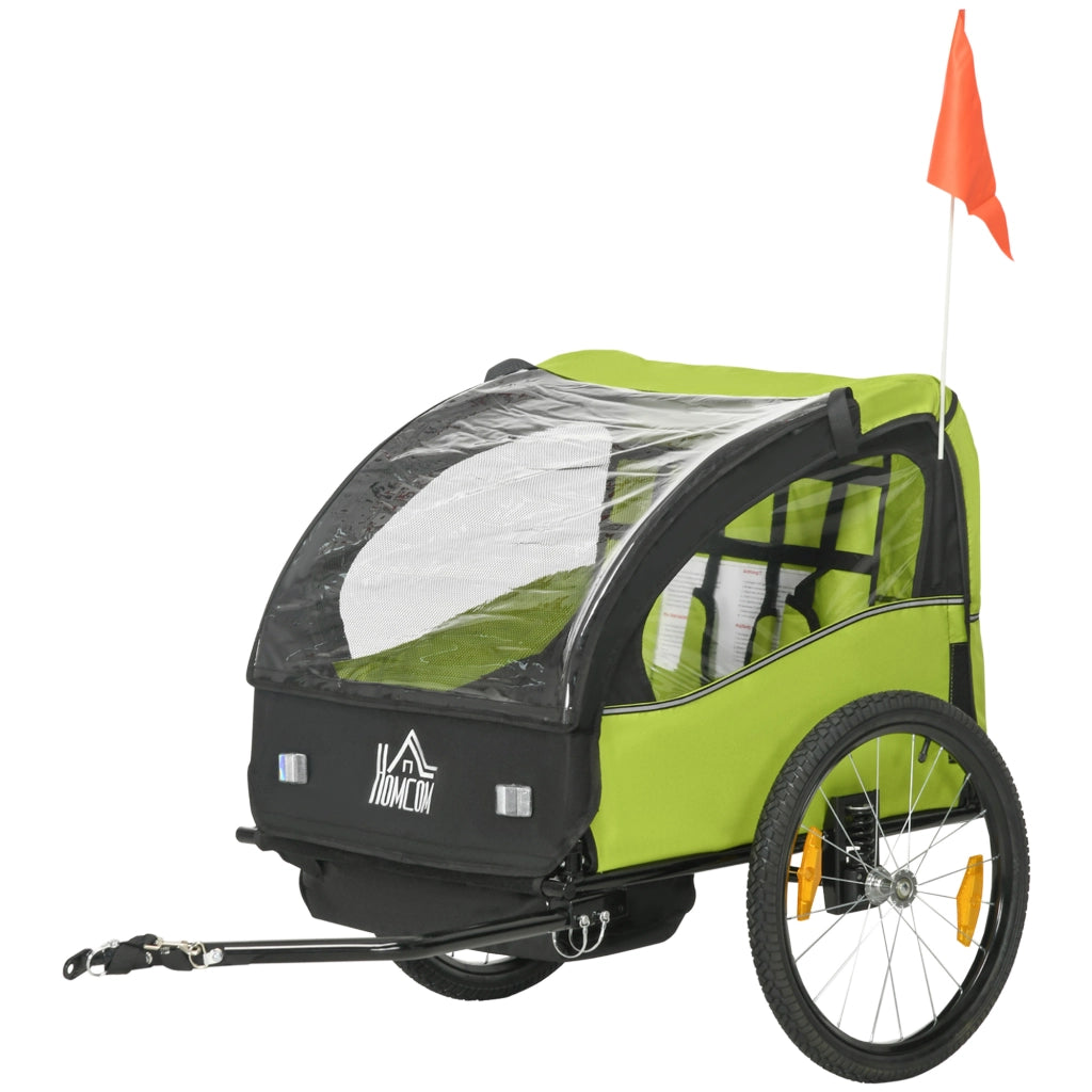 Portabimbi per Bicicletta ¨C Minimal ¨C Verde 140x88x90 cm