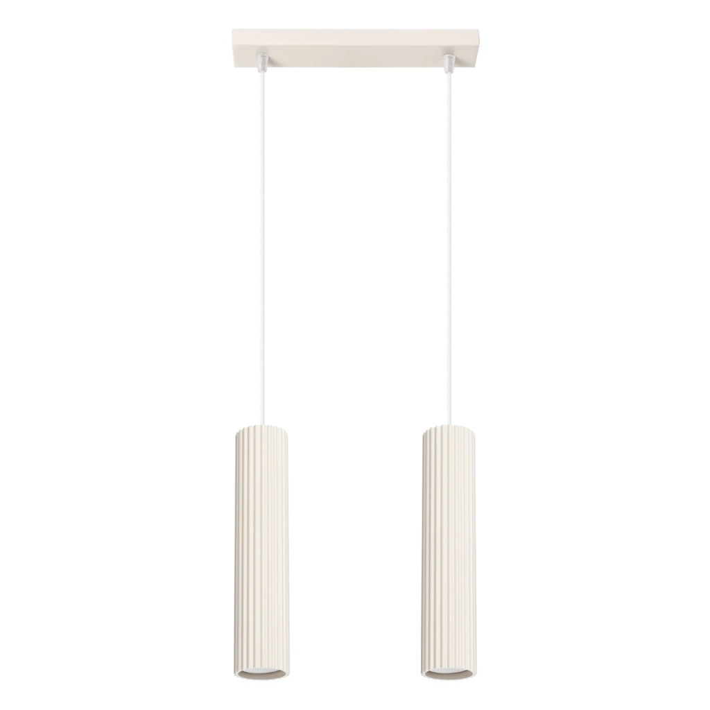 Lampada a sospensione KARBON 2 beige