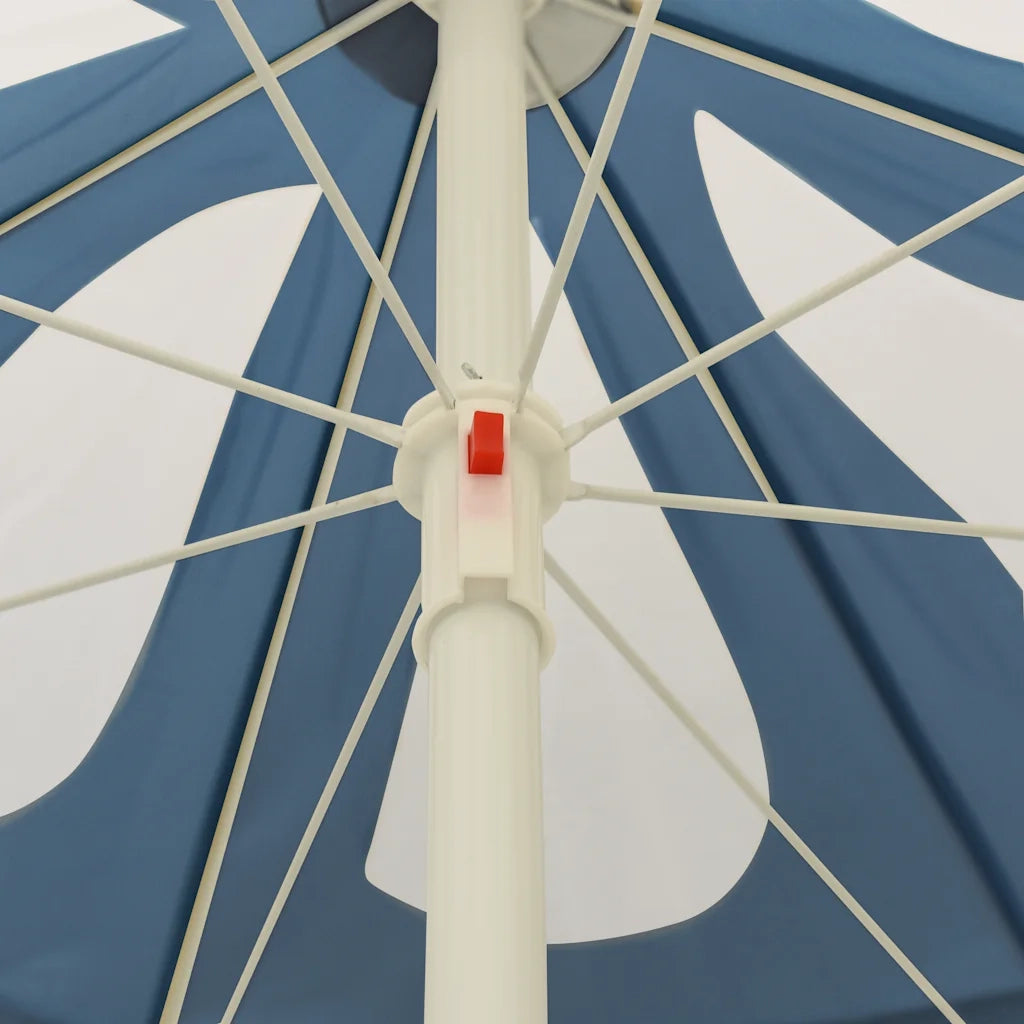 Ombrello | Parasolne da Spiaggia Blu 240 cm