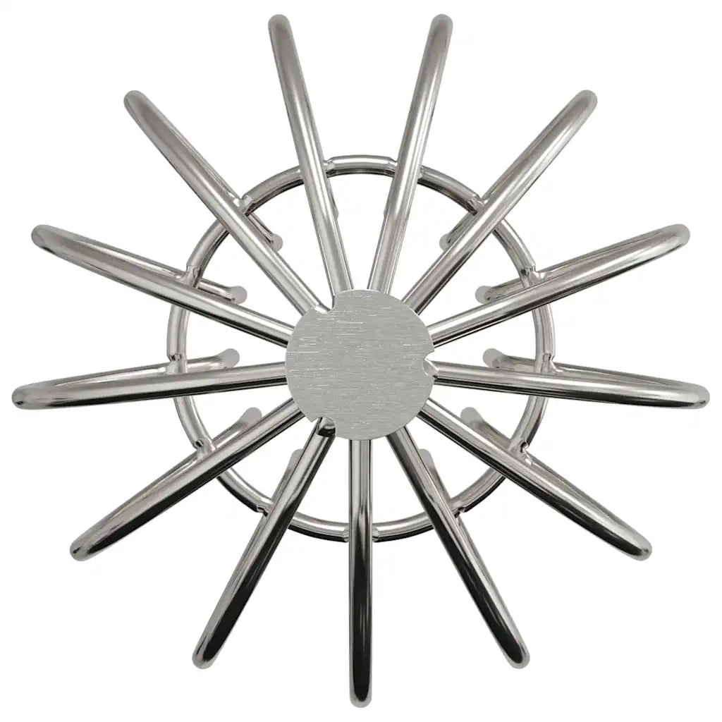 Protezione Foglie per Grondaia 2 pz Argento 75 mm CFW7723577