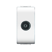 LIFE 4048/1 WH PRESA COASSIALE TV DIRETTA BIANCO- ELETTROCANALI- 12,0 pz