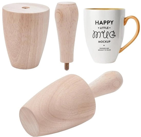 Ceramica per Vaso - Modulo di Forma in Legno per Progetti di Fai da Te