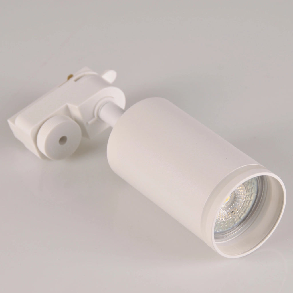 Kit binario PARIS bianco 6 faretti GU10 Polux 321626