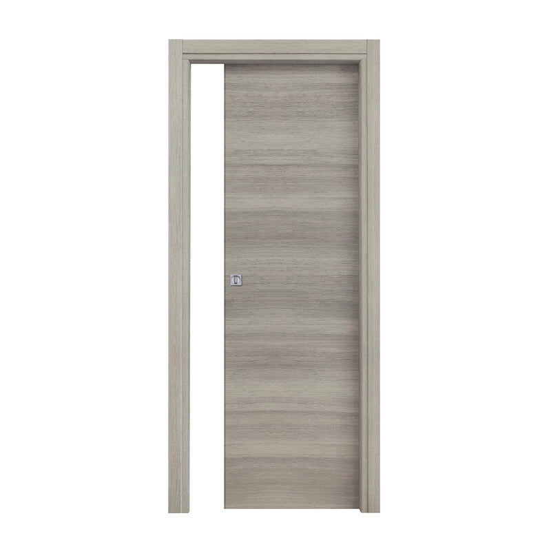 PORTA MICROTEC SCORREV ROVERE GRIGIO 90X210