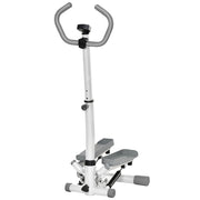Stepper Fitness ¨C Minimal ¨C Bianco Grigio Acciaio ABS