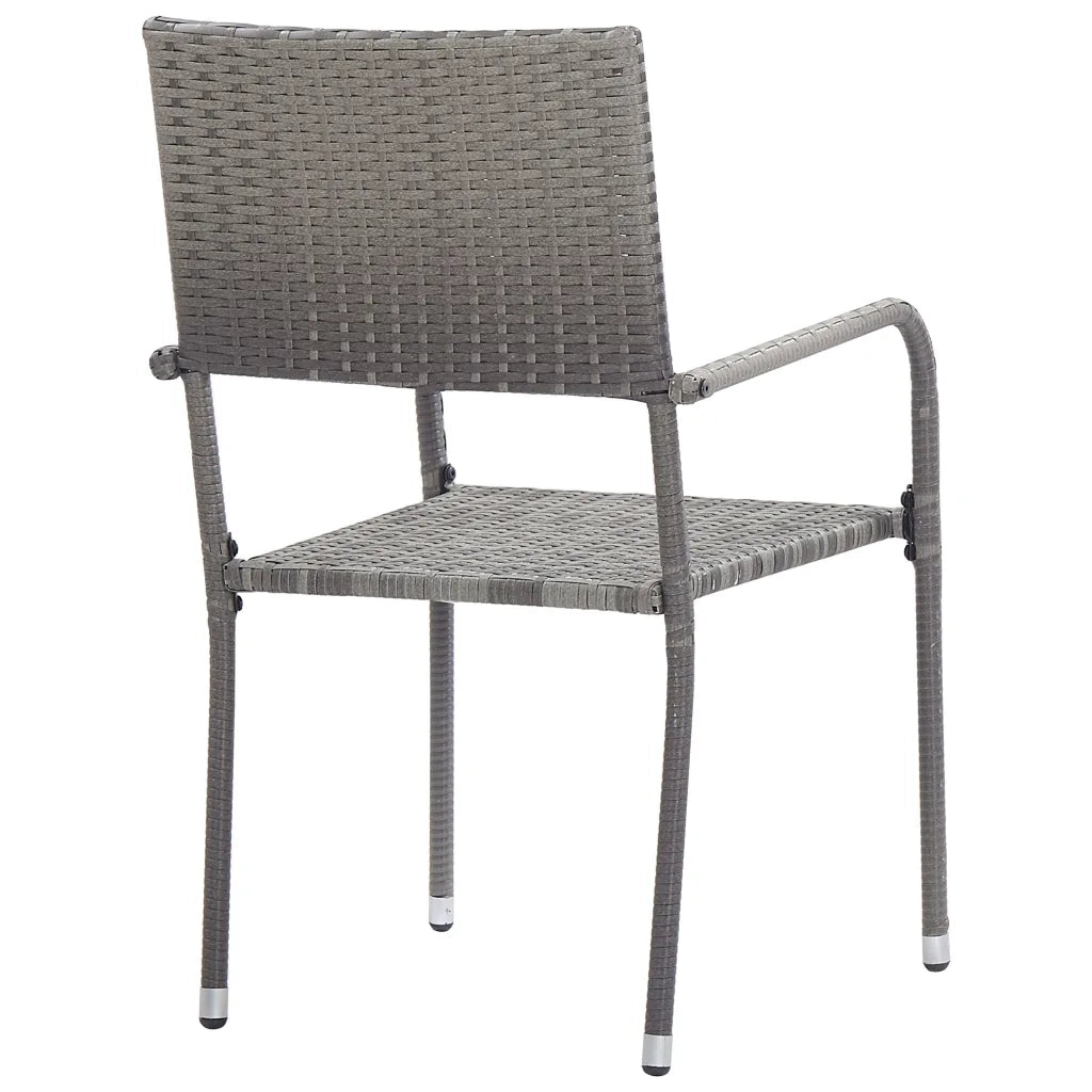 Set Mobili da Pranzo per Giardino 3 pz Grigio 3072480
