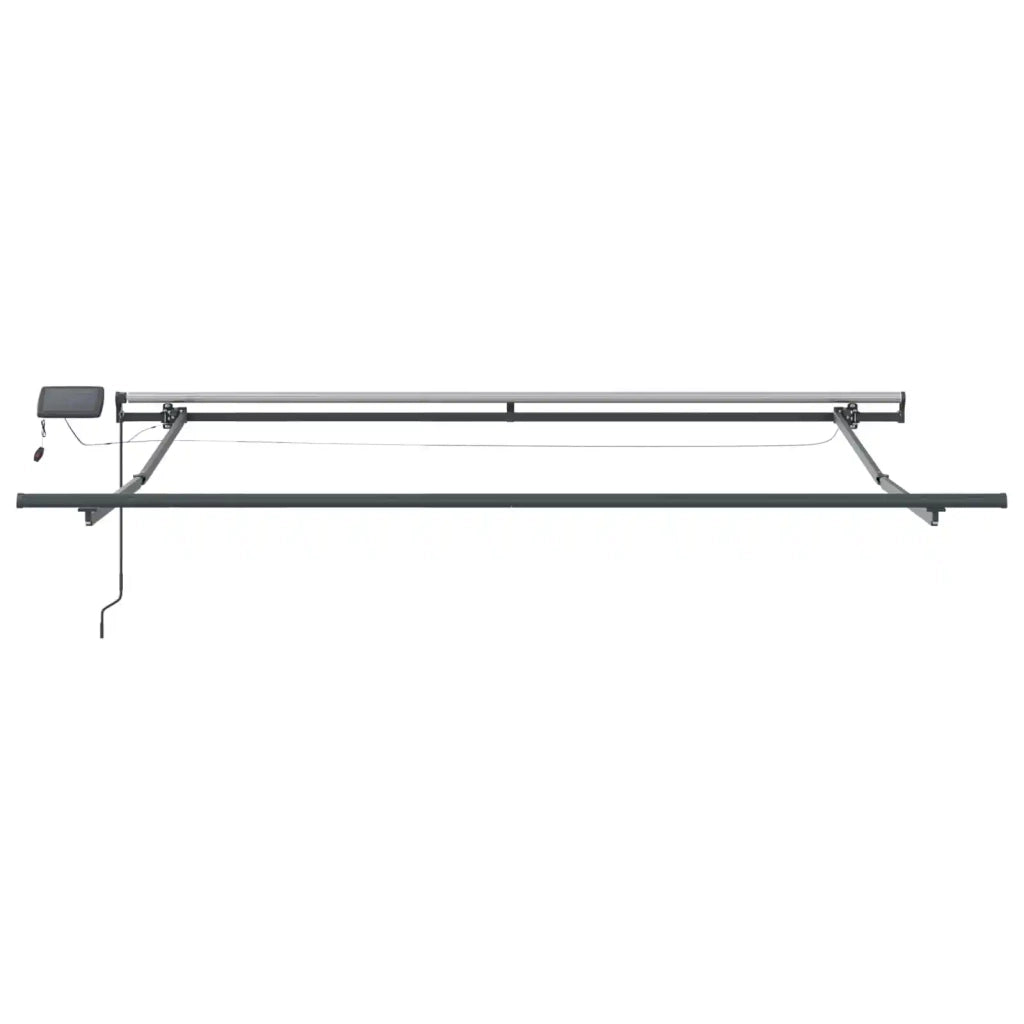 Tenda Retrattile Rosso e bianco 300 x 250 cm Tessuto 3329984