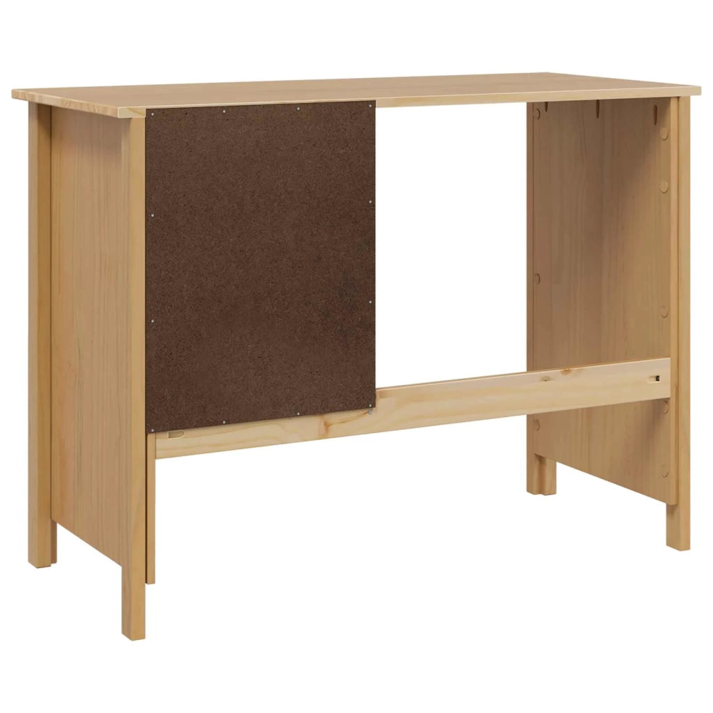 Scrivania con Cassetti HILL Marrone miele 100 x 45 x 74 cm 42025038