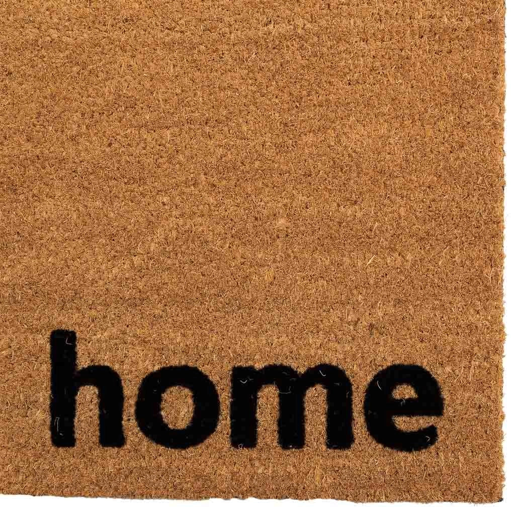 Zerbino fibra marrone 45x75