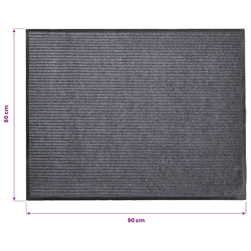 Zerbino Grigio 90 x 60 cm in PVC 241274