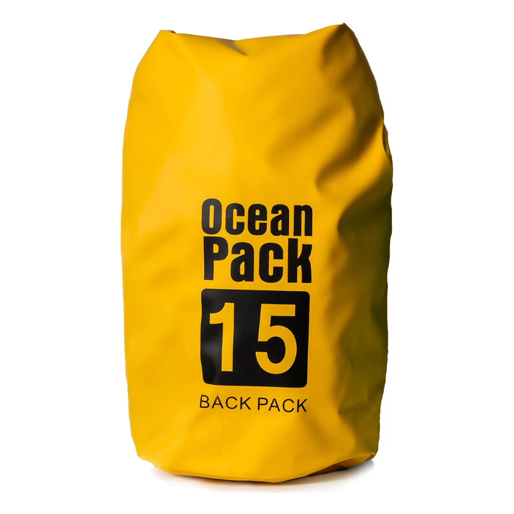 Semarese, Borsa Impermeabile Capacità 15 lt, Giallo