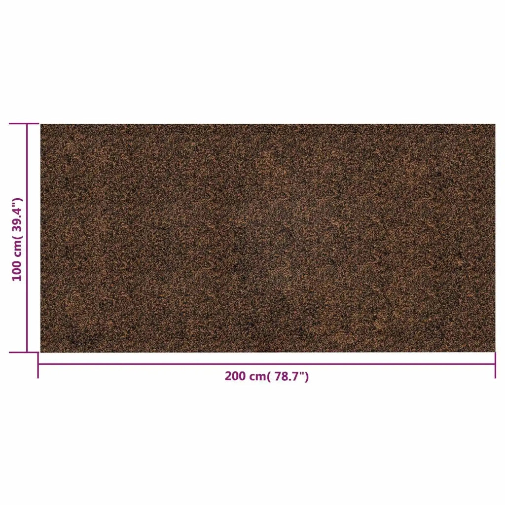 Rullo di Sughero Marrone 200 x 100 cm Sughero e Gomma 42046474
