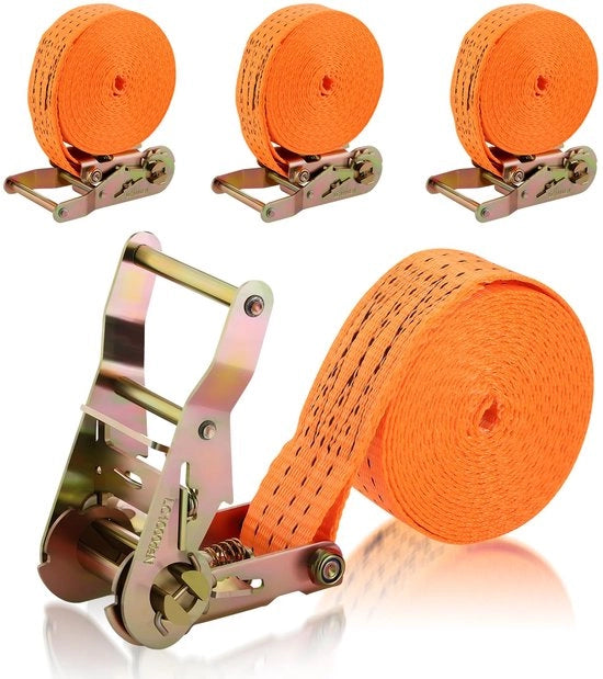 Sporchi impermeabili con grilletto e ganci - 4 pezzi - 6m x 35mm