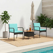 Set da giardino con cuscino acciaio 42025114