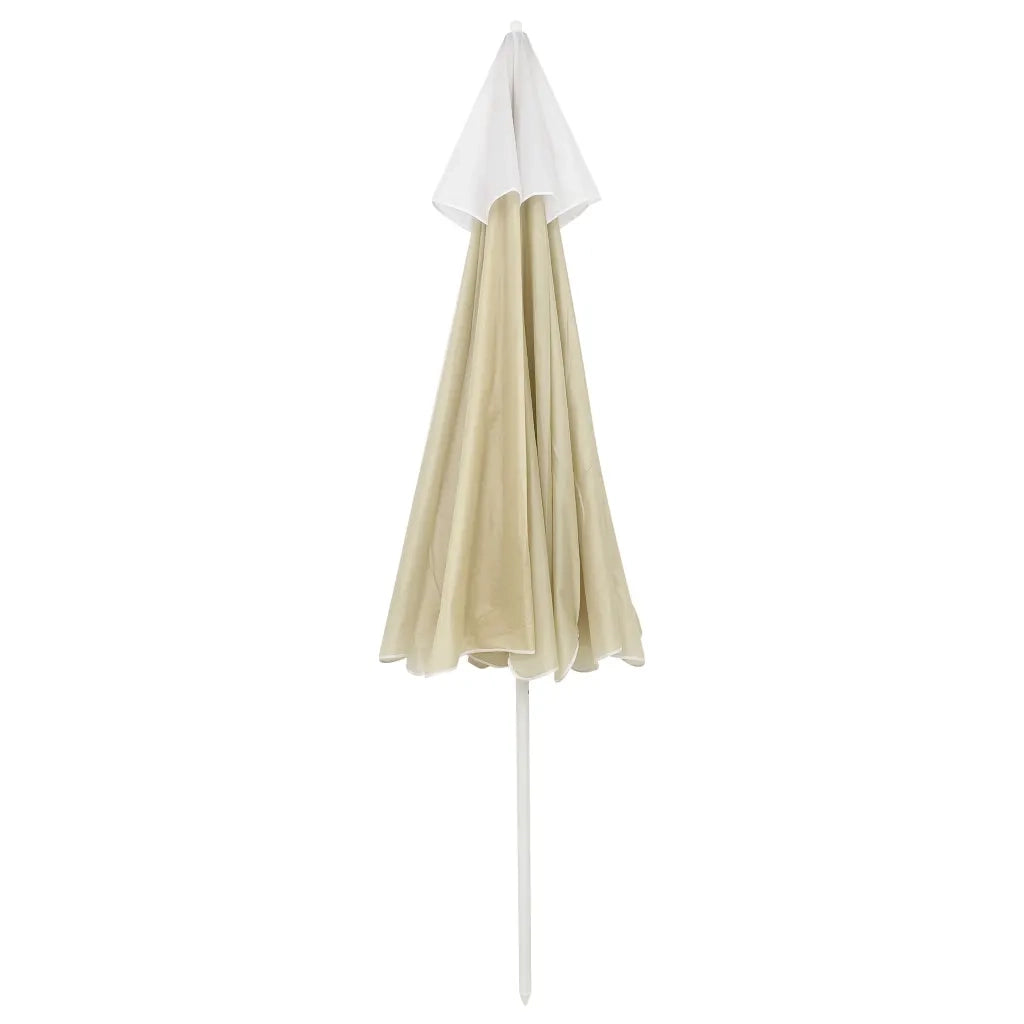 Ombrellone da Spiaggia Giallo Sabbia 240 cm 314711