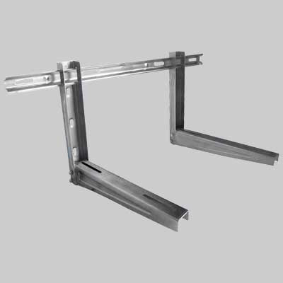 STAFFA PER CONDIZIONATORI ACCIAIO INOX AISI 304  450 x 400 x 800     MADE IN ITALY