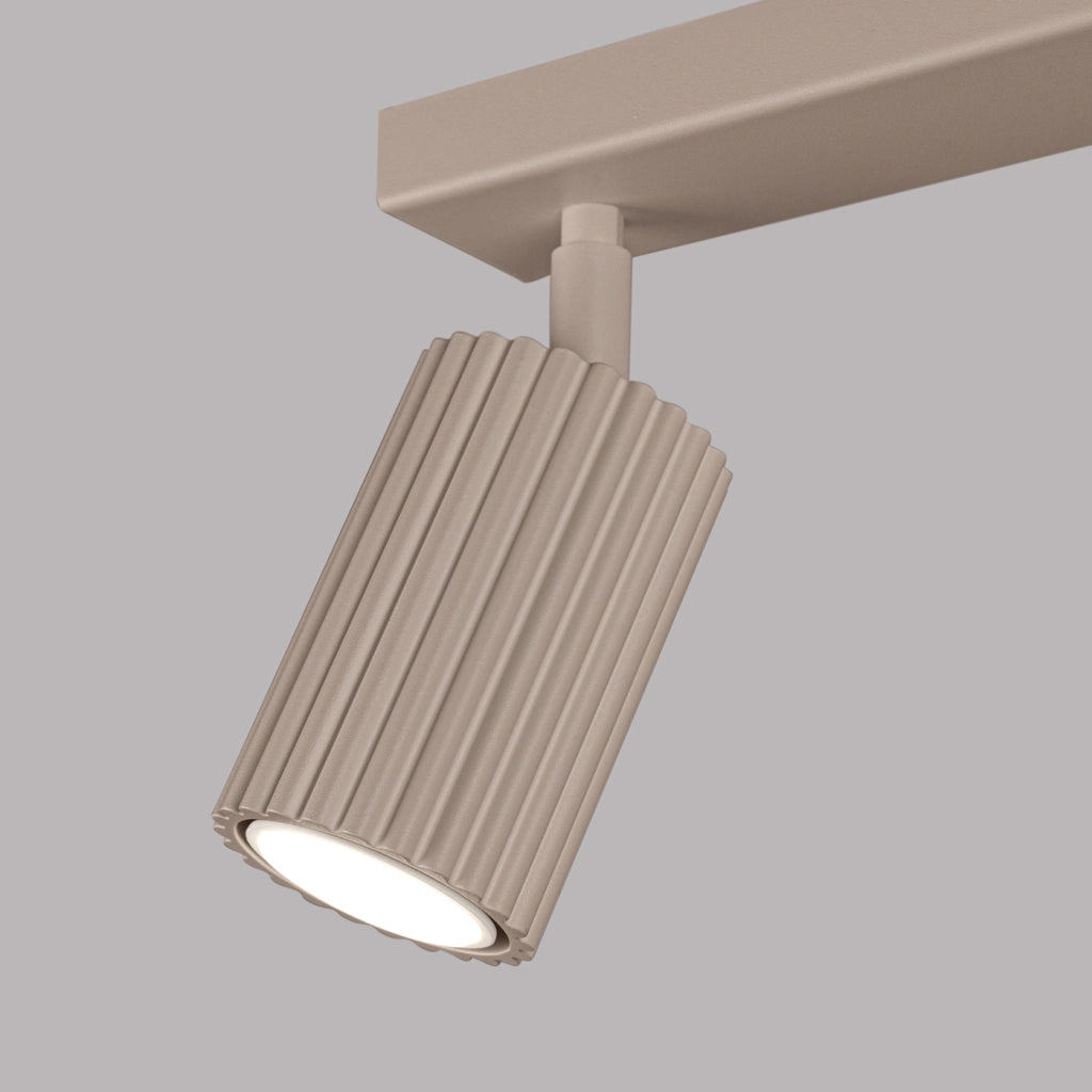 Lampada da soffitto KARBON 2 taupe