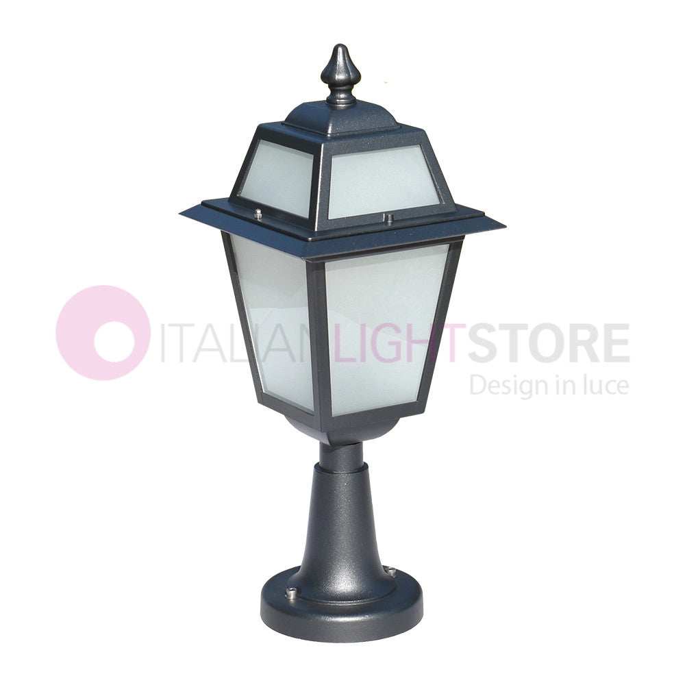 ARTEMIDE ANTRACITE Luce da cancello per Esterno Classica Quadrata GARDENLIGHT
