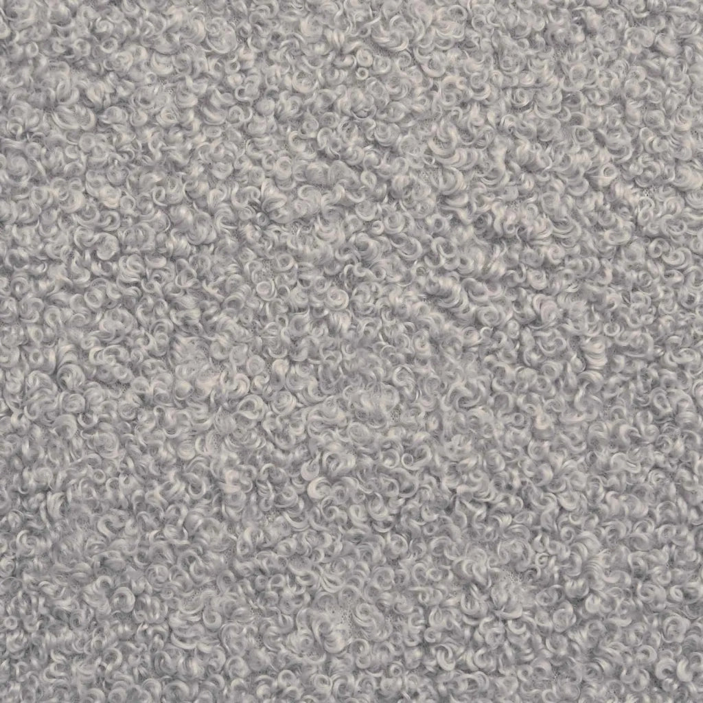 Poltrona Grigio Chiaro Bouclé 42042448