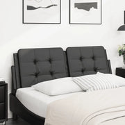 Cuscino Testiera-Cuscino per Testiera Zadar Nero 140 cm in Similpelle