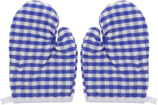 Manopole da cucina termoresistenti - Blu celeste - Sicure per bambini - Ideali per la cucina - 2 pezzi