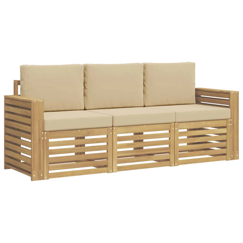 Set divani Legno di Acacia Massello 3391323