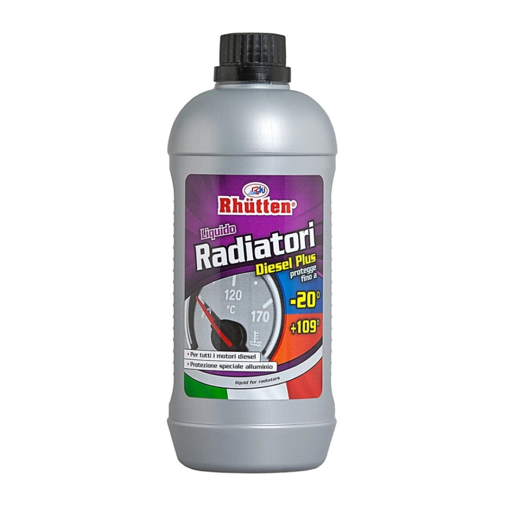 Liquido Radiatori -20C Specifico Per Moto 1 Litro Rhutten - Rhutten