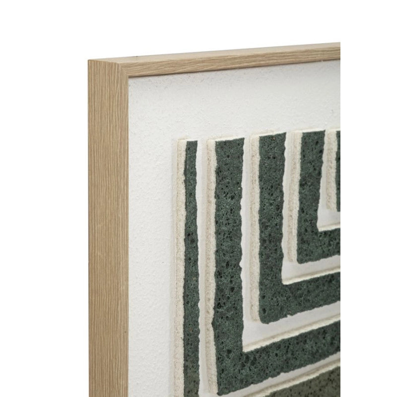 Dipinto Su Tela 3d Con Cornice -b- cm 60x2,9x80