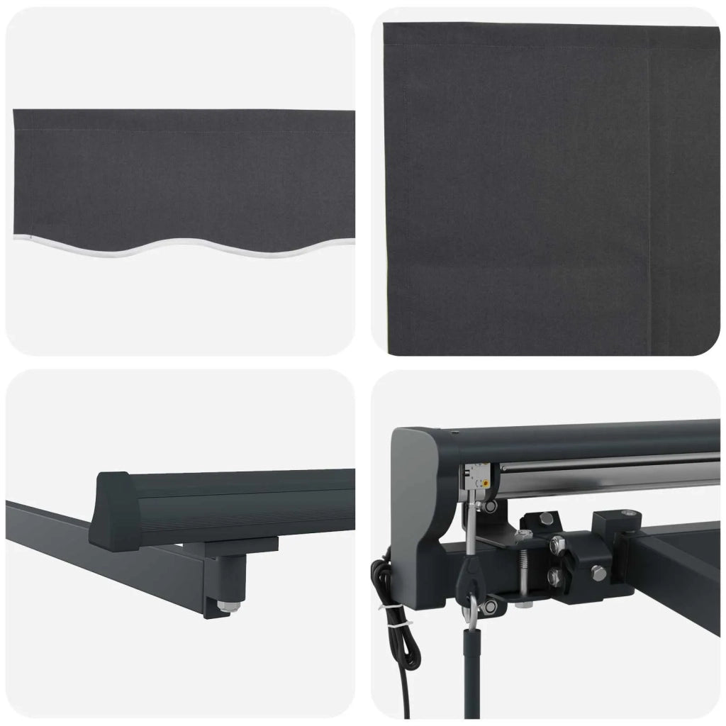 Struttura della tenda Antracite 450 × 300 cm 3330872