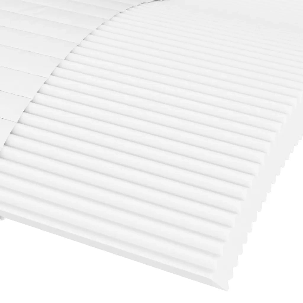 Divano Letto con Materasso Rosa 100x200 cm in Velluto 3196677
