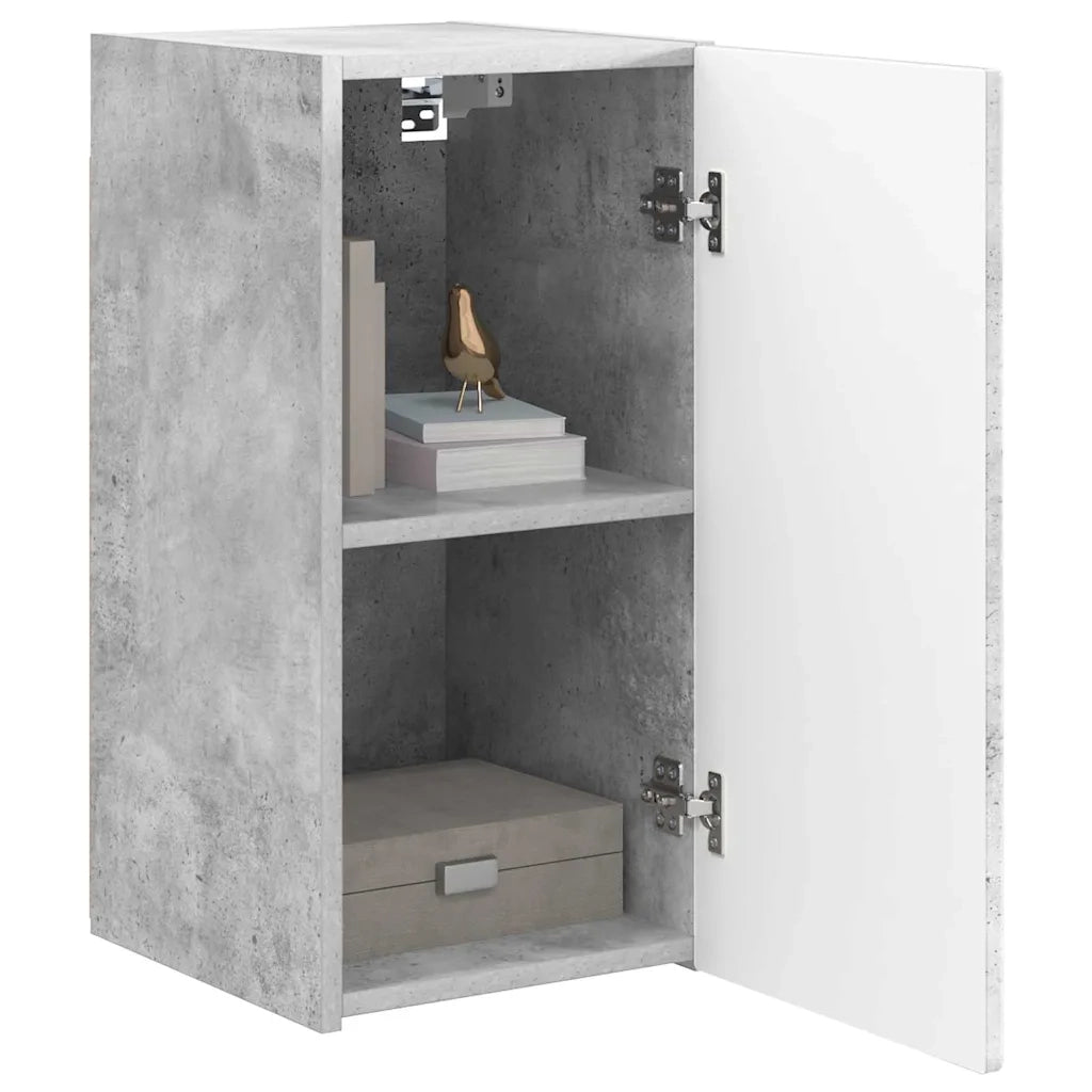 Mobile TV da parete Calcestruzzo 30 x 31 x 60 cm 892275