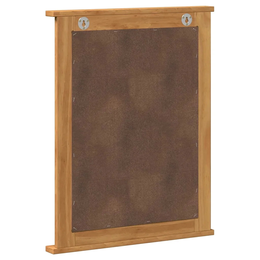 Specchio Rettangolare VIGO Marrone miele 55,5 x 5 x 70 cm