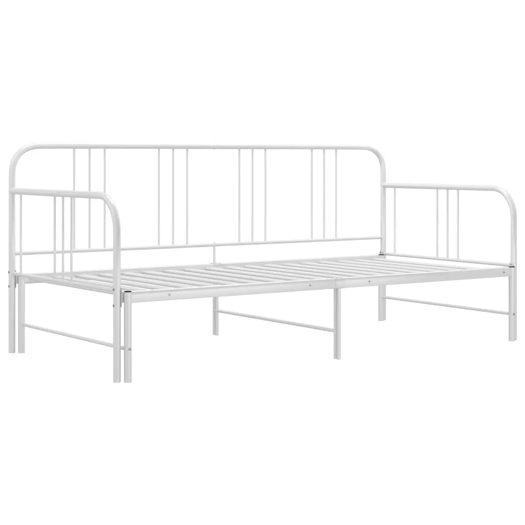 Telaio Divano letto | Sof¨¤ letto | Letto singolo Estraibile Bianco in Metallo 90x200 cm