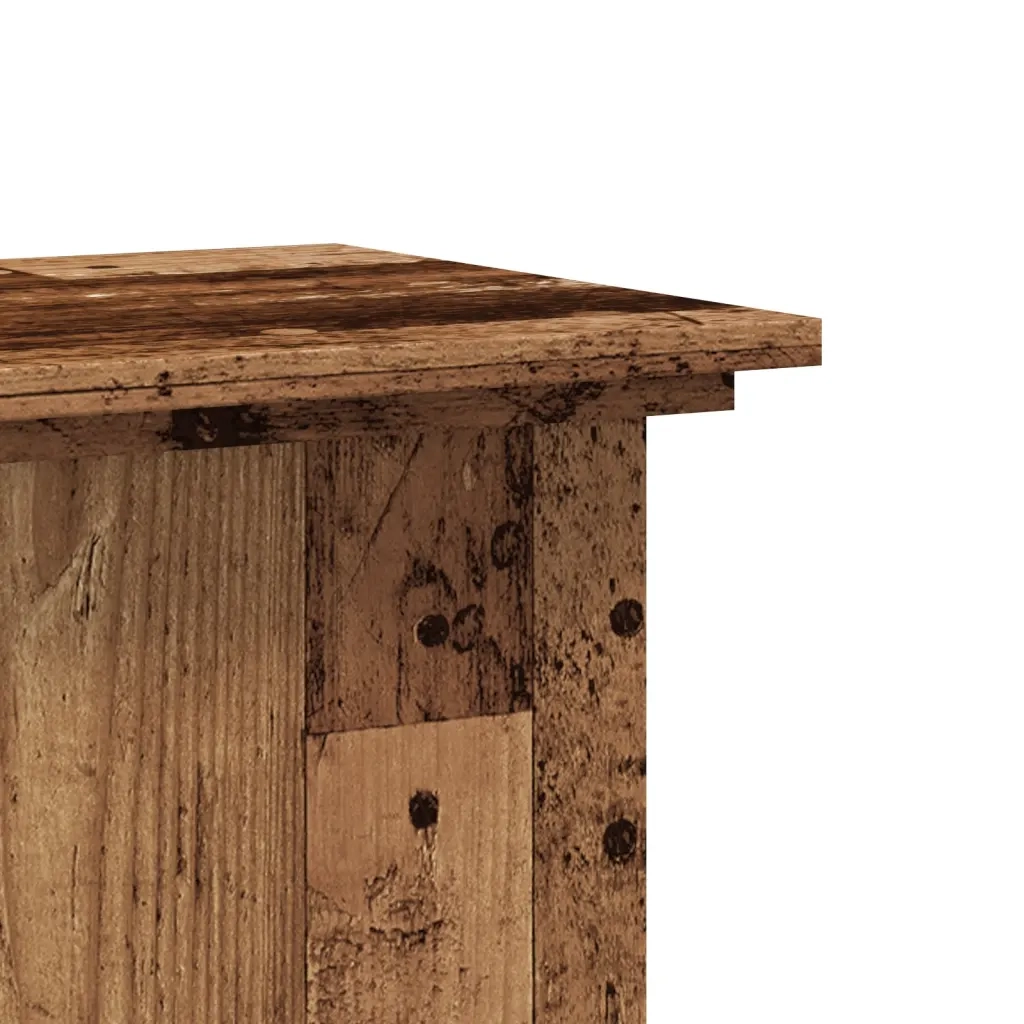 Supporto per piante | Sostegno per piante Legno Vecchio 33x33x60 cm Legno Multistrato