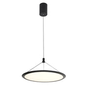 Lampada a sospensione Cabras nero/bianco LED 30W 3CCT