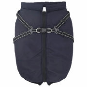 Cappotto per Cani Blu navy L48 Pile e Poliestere CFW4616378