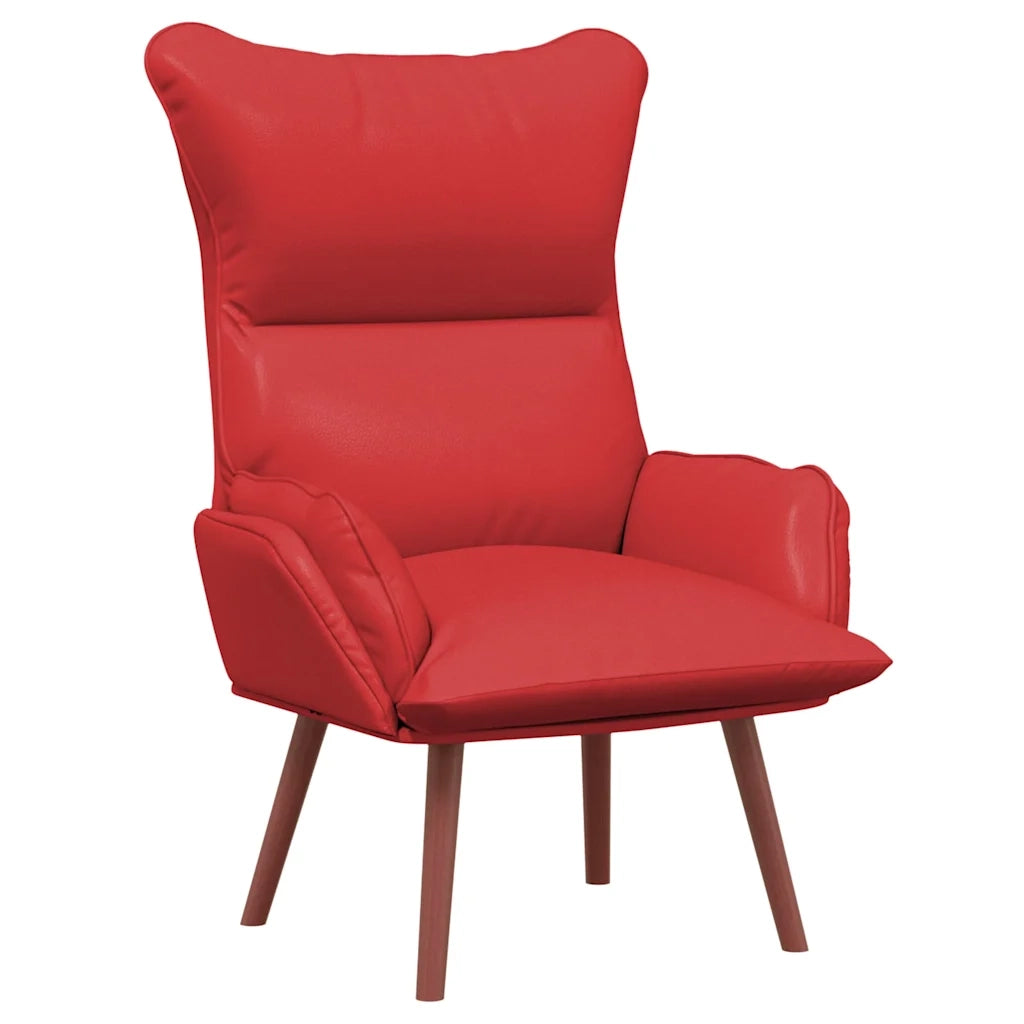 poltrona Rosso 69 x 74 x 93 cm Pelle Artificiale 42001861